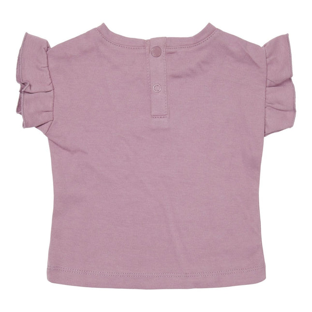 Little Dutch Baby Shirt Korte Mouwen Mauve koop je bij Babywinkel