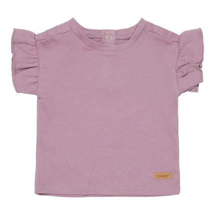 Little Dutch Baby Shirt Korte Mouwen Mauve koop je bij Babywinkel
