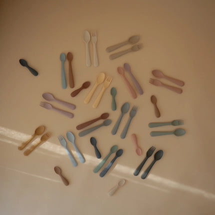 Mushie Babylepel Powder Blue 2st koop je bij Babywinkel