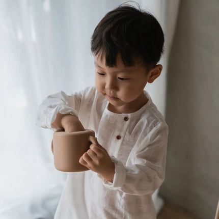 Mushie Snackbakje Natural koop je bij Babywinkel