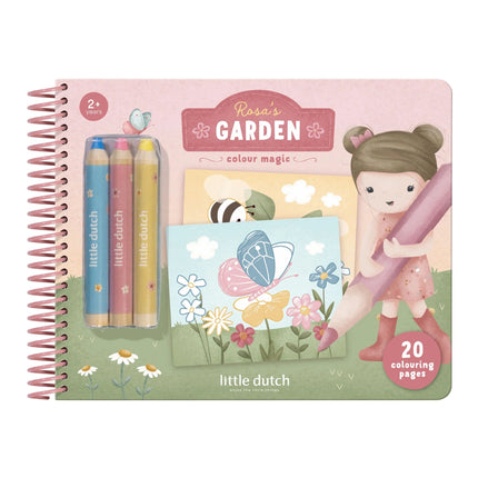Little Dutch Kleurboek Rosa Garden