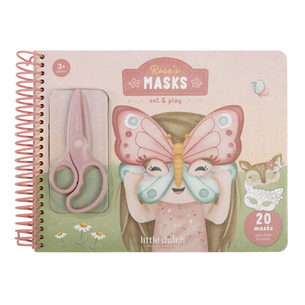 Little Dutch Knutselpakket Maskers Rosa