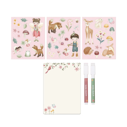 Little Dutch Kleurboek Rosa Magnetisch