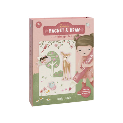 Little Dutch Kleurboek Rosa Magnetisch