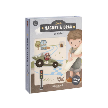 Little Dutch Kleurboek Jim Magnetisch