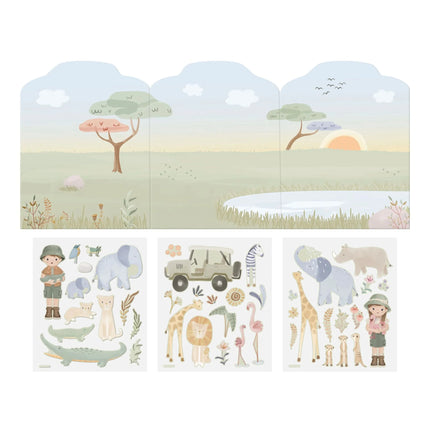 Little Dutch Stickerboek Jim En Rosa Jungle