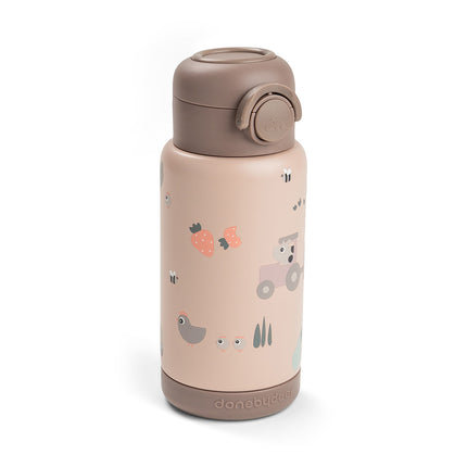 Done by Deer Thermos Rietjesfles Tiny Farm Powder 340ml
