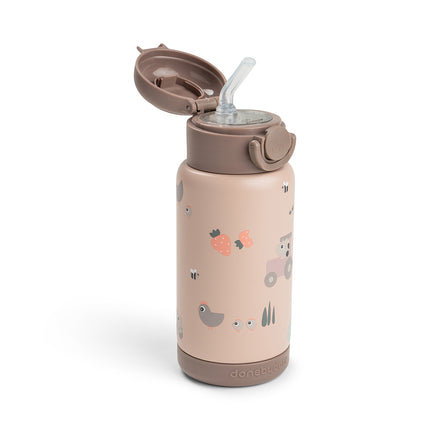 Done by Deer Thermos Rietjesfles Tiny Farm Powder 340ml