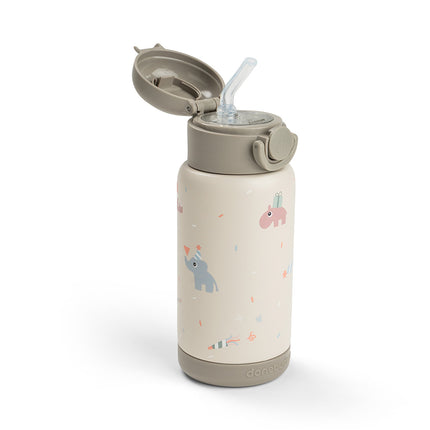 Done by Deer Thermos Rietjesfles Celebration Sand 340ml