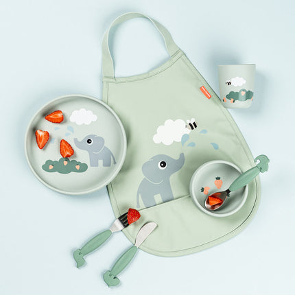 Pull-over bib Elphee Green