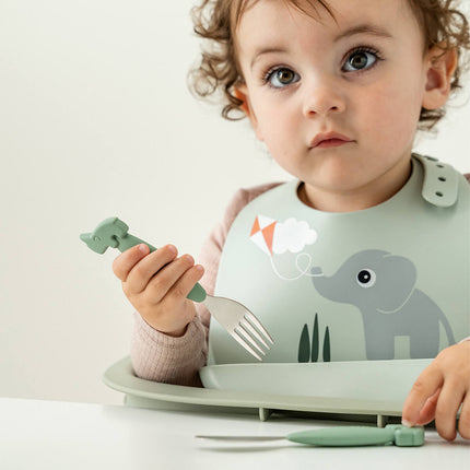 Siliconen slab Playground Green