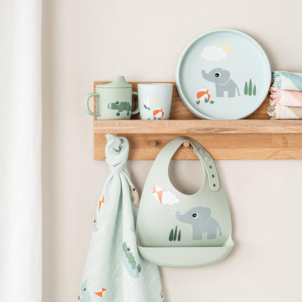 Siliconen slab Playground Green