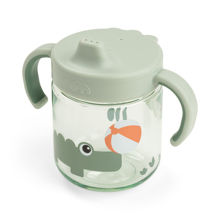 Done by Deer Bekertje Met Tuit En Handvatten Playground Green