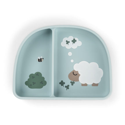 Done By Deer Stick&Stay Vakjes Kom Tiny Farm Blue