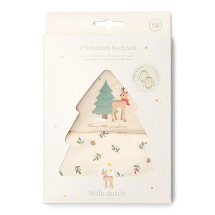 2-pack romper lange mouw Little Christmas