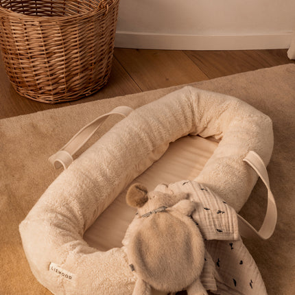 Liewood Babynestje Gro Pile Sandy