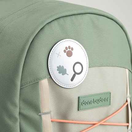 Done By Deer Rugtas Tiny Trails Green 13L