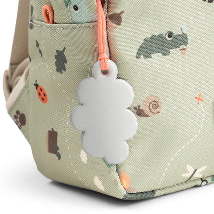 Done By Deer Tiny Rugzak Tiny Trails Green 4L