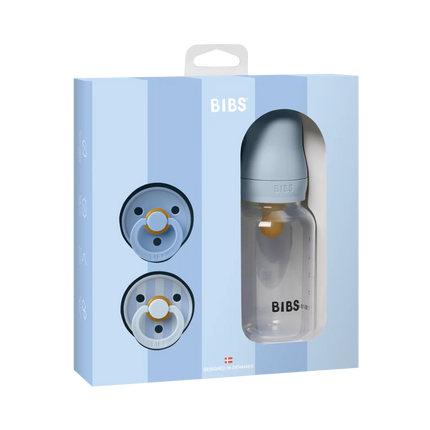 BIBS Giftbox Sprinkle Baby Blue