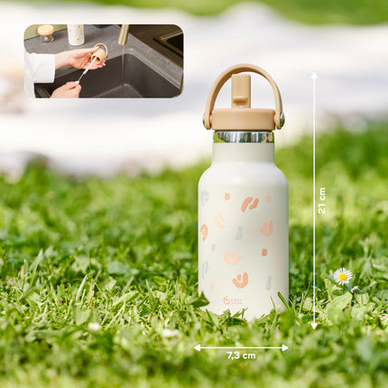Babymoov Little Explorer Geïsoleerde RVS Drinkfles Ivory