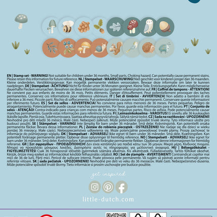 Little Dutch Stempelset Forest Friends 12St