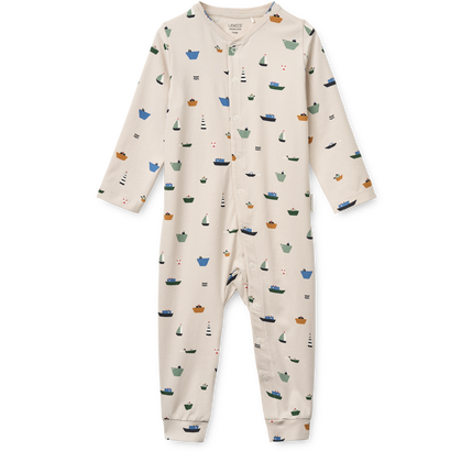 Pyjama Jumpsuit Mini Sailing / Sandy