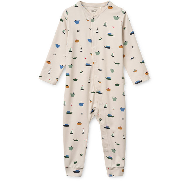 Pyjama Jumpsuit Mini Sailing / Sandy