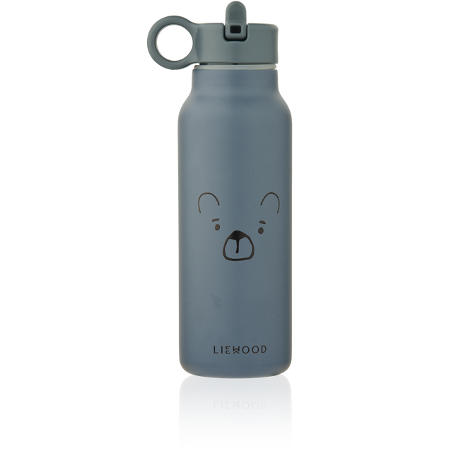 Liewood Waterfles Falk Mr bear whale blue