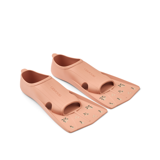 Gustav Printed Flippers Peach Tuscany Rose