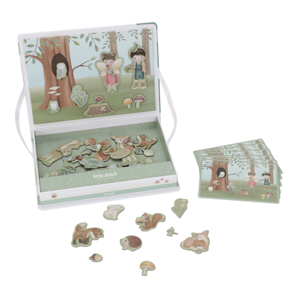 Little Dutch Magnetisch Speelbord Forest Friends