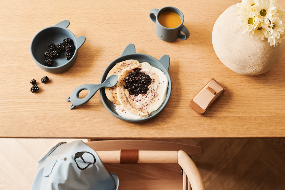 Liewood Kinderservies Set Vivi Whale Blue