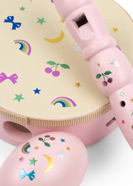 Konges Sløjd Muziekinstrumenten Set Rainbow Twinkle