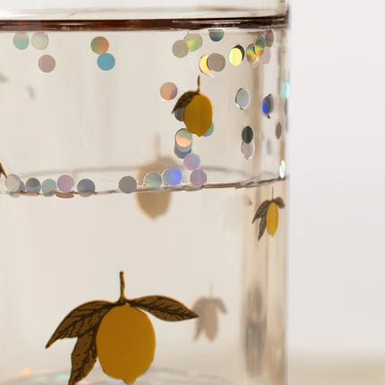 Konges Sløjd Bekertje Glitter Lemon