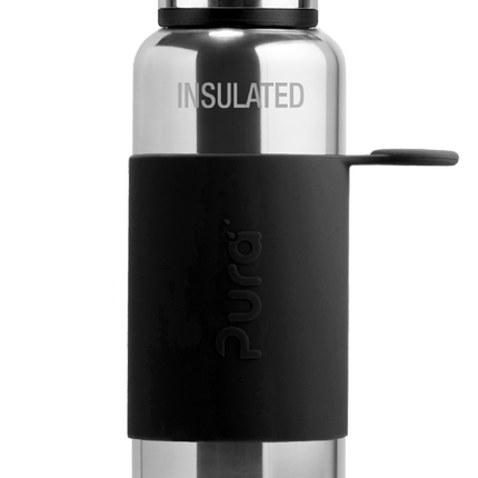Pura Drinkfles Zwart 650ml