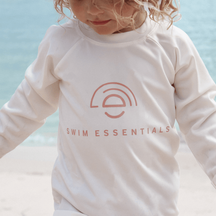 Swim Essentials Zwemshirt Lange Mouwen Wit Pure Tones