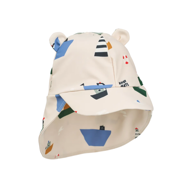 Liewood Zonnehoedje Baby Sailing / Sandy
