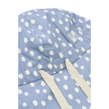 Liewood Zonnehoedje Baby Gorm Omkeerbare Dot / Dusty Lavender