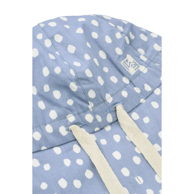 Liewood Zonnehoedje Baby Gorm Omkeerbare Dot / Dusty Lavender