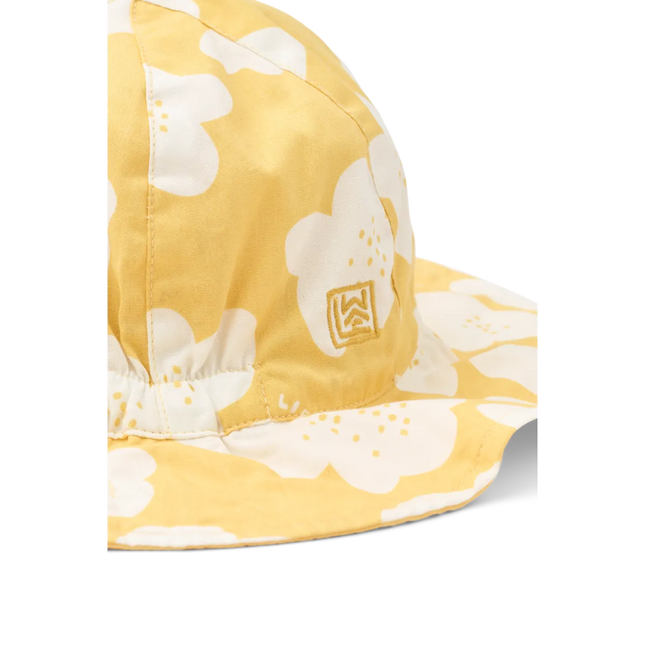 Liewood Zonnehoedje Baby Flower / Lemon Yellow