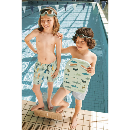 Liewood Zwembroek Kind Duke Boards / Light Peppermint