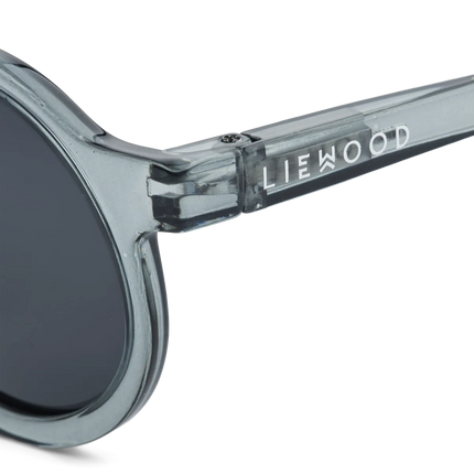 Liewood Baby Zonnebril Whale Blue Transparent