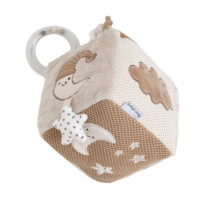 Activiteiten kubus Heaven clay/warm linen koop je bij Babywinkel