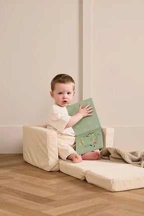 Armchair foldable off - white - Babywinkel - 7340028736028