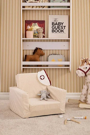 Armchair foldable off - white - Babywinkel - 7340028736028