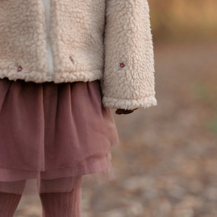 Teddy vest Sand