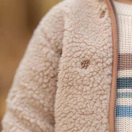 Teddy vest Taupe