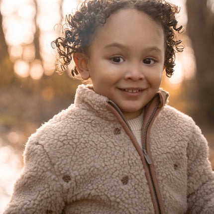 Teddy vest Taupe