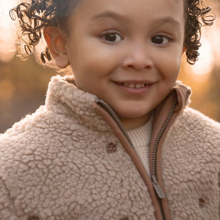 Teddy vest Taupe