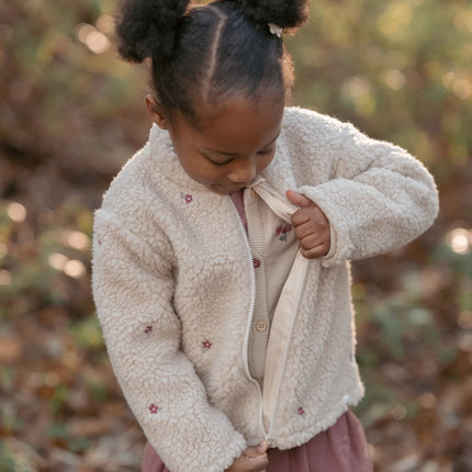 Teddy vest Sand