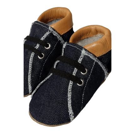 Baby Dutch Baby Schoentjes Denim Cognac - Baby Dutch - Babywinkel - 8719558444236